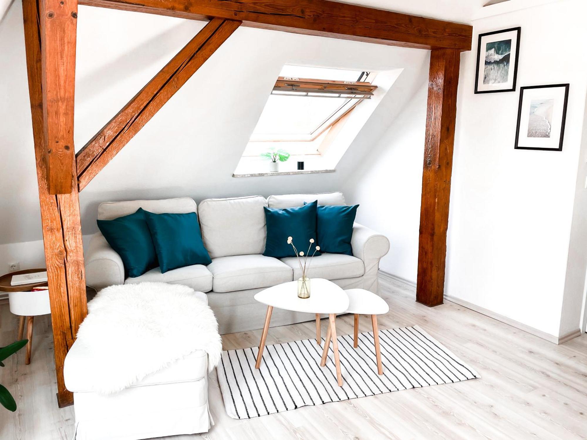 Stilvolle Dachgeschosswohnung In Duesternbrook Kiel Exteriér fotografie